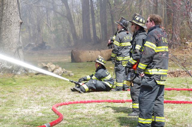 FF. CRITZER, LT. SAUNDERS, FF . ALLEN,  FF. STALLINGS (HOUSE BURN) 3/30/13